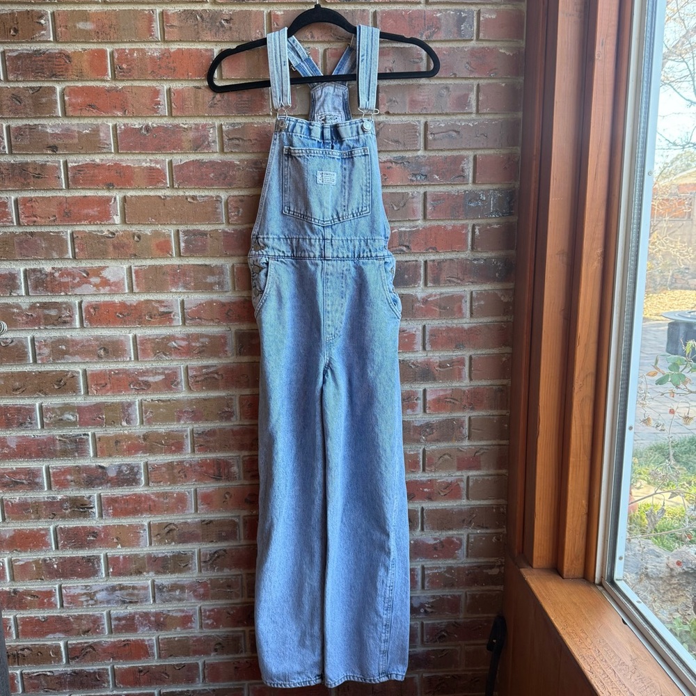 Levi's Vintage Look Classic Blue Denim Overalls